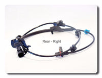 2 Wheel Speed Sensor Rear Left Right W/Pigtail Connector Fits :Lancer Outlander 