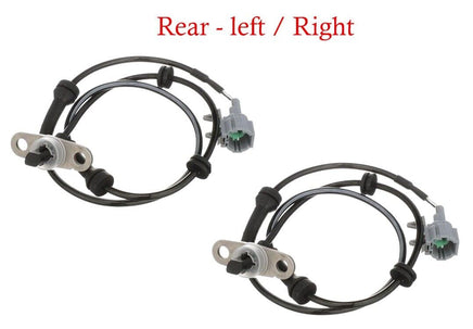 2 ABS Wheel Speed Sensor  Rear L/R Fits Nissan Frontier 2011 Auto Trans