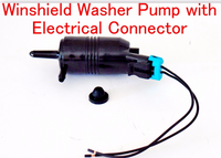 Windshield Washer Pump W / Electrical Connerctor Fits:Most GM Vehicles