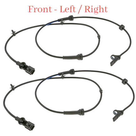 4 ABS Wheel Speed Sensor  Front-Rear L/R Fits:Infiniti Q50 Q60 14-22