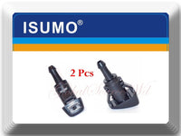2 Pcs Windshield Washer Nozzle Front L/R Fits:OEM86636 Crostrek iMPREZA WRX
