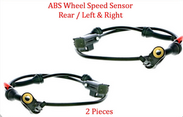 2 x ABS Wheel Speed Sensor Rear L/R Fit:OEM#LR024208 Range Rover Evoque 12-16
