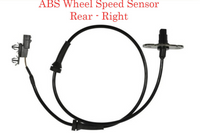 2 Pcs ABS Wheel Speed Sensor Rear Left/ Right Fits:OEM#1PA0A Nissan NV 2012-2020