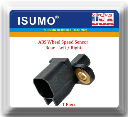 ABS Wheel Speed Sensor W/Connector Rear L/R Fit:Volvo S60 S80 V60 V70 XC60 07-17