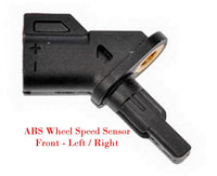 2 X ABS Wheel Speed Sensor & Connectors Front L/R Fits: Volvo 2007-2018