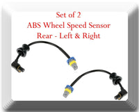 4 x ABS Wheel Speed Sensor Front - Rear  Left & Right Fits: EQUINOX TORRENT VUE