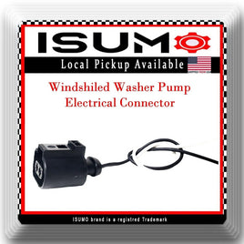 Electric Windshield Washer Pump Connector Front fits: Chrysler Dodge & Jeep