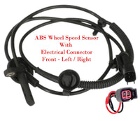 Wheel Speed Sensor & Connector Front L/R Fits Buick Chevrolet GMC Saturn