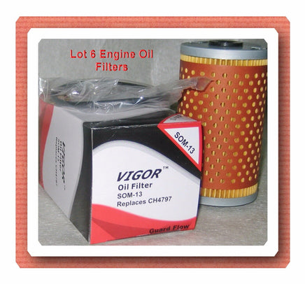 LOT 6  OIL FILTER  L20013 CH4797 Fits: MERCEDES 190E 1984 & 1986-1987 4Cyl-2.3L