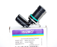 Set of 3 (2 Engine Camshaft  & 1 Crankshaft Position Sensor Fits: BMW