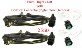 2 X ABS Wheel Speed Sensor W/ Connector Front Left & Right Fits:FX50 G25 G35 G37