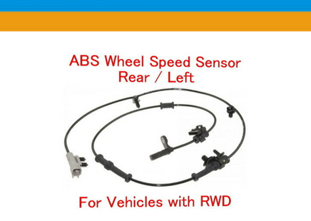 4 ABS Wheel Speed Sensor W/Connectors Front Rear L/R Fits 300 Charger Challenger