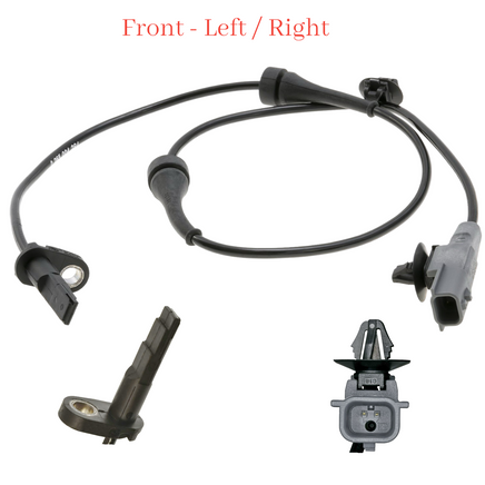 4x ABS Wheel Speed Sensor Front Rear L/R Fits Nissan Kicks 18-21 Versa 2018-2020