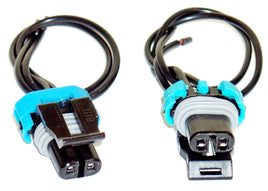 2 X ABS Wheel Speed Sensor Rear W/Connectors L & R Fits:  Silverado Sierra 2500