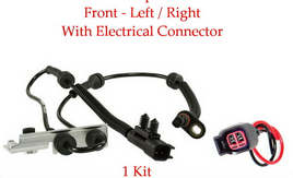 1 ABS Wheel Speed Sensor Front W/Connector L/R For Town & Country Grand Caravan