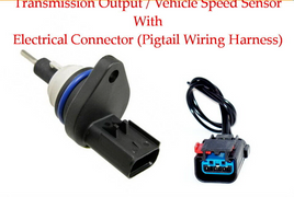 Trans Output Vehicle Speed Sensor SC123 W/Connector Fits: Chrysler Dodge Jeep