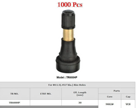 Lot  1000 x  TR600HP High Pressure Tire Wheel Valve Stems