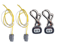 4x ABS Wheel Speed Sensor + Connectors Front Left/Right Fits Corolla Matrix Vibe
