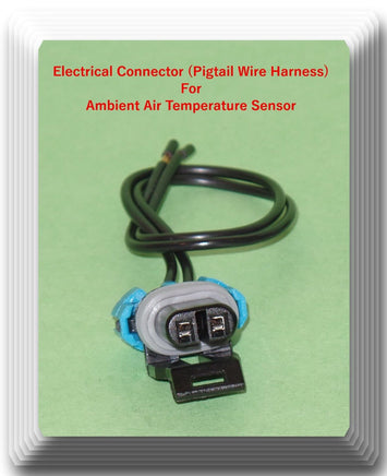 2 Wires Electrical Connector of Ambient Air Temperature Sensor AX67 Fits: GM