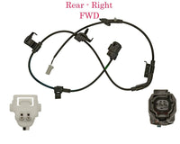 4x ABS Wheel Speed Sensor & ConnectorFront-Rear L/R For RAV4 Sport Utility 13-18