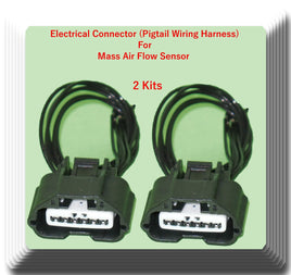 X2 Elctrical Connector of Mass Air Flow Sensor EX FX G M Nissan 350Z 370Z GT-R