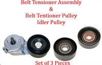 Belt Tensioner Assy +Belt Tensioner & Idler Pulley Fits:Grand Cherokee  Wrangler