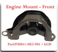 2Pc Engine Mount Front Left &  Lower  Fit: EL INTEGRA CIVIC CIVIC DEL SOL CR-V 