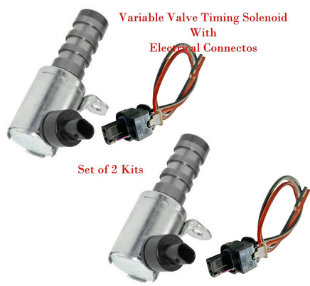 Pair Variable Valve Timing Solenoid W/Connector L/R Fits: Ford Lincoln 2011-2020