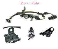 2 X ABS Wheel Speed Sensor & Connector Front-L/R Fits Sequoia 01-07 Tundra 00-06