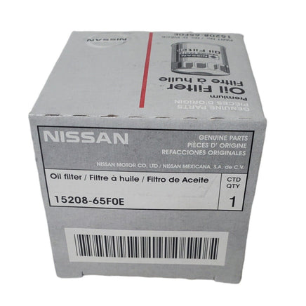 OEM Genuine Nissan Oil Filter 15208-65F0E Works on Infiniti Nissan 1995-2022