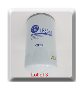 Lot of 3 Engine Oil Filter LF3541 Fits: Freightliner Mack Blue Bird Sterling