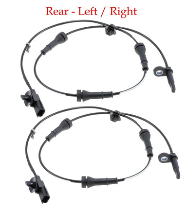 2 x ABS Wheel Speed Sensor & Connectors Rear L/R Fits Nissan Altima 2019-2023