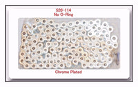 Non O-Ring Drive Chain Chrome Plated Pitch 520 x114  Links ATV Motorcycle