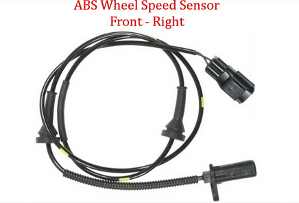 ABS Wheel Speed Sensor W/Connector Front Right Fits:OEM#30773739  XC90 2003-2014