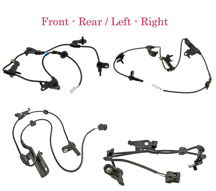 4 x ABS Wheel Speed Sensor Front Rear L/R Fits Toyota RAV4 2013 2..5L