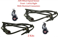 2 x ABS Wheel Speed Sensor W/ Connector ALS512 Front L/R Fits: Ford & Lincoln