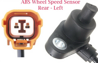 2 ABS Wheel Speed Sensor & Connectors Rear L/R Fits Acura CL TL Honda Acura