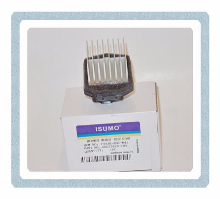 Blower motor Resistor with connector fits: TSX Accord Civic Odyssey Pilot Ario