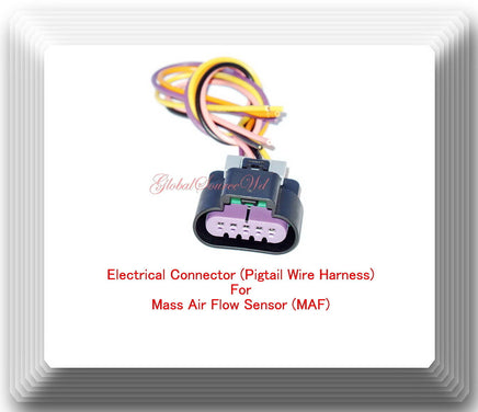 Electrical Connector - Pigtail Wire Harness For Mass Air Flow MAS0219  Fits: GM
