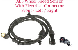 ABS Wheel Speed Sensor W/Connector Front-L/R Fits Expedition F150 Navigator