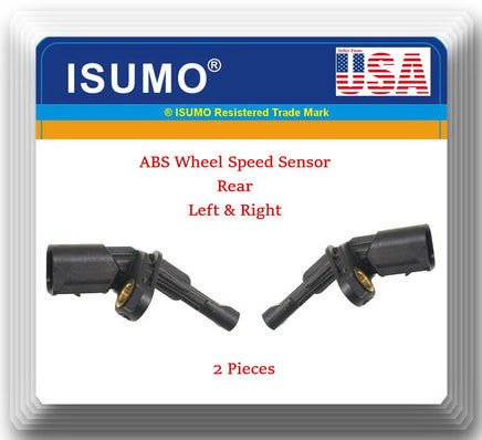 Set 4 ABS Wheel Speed Sensor Front / Rear - Left & Right Fits: Audi & Volkswagen