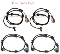 Set 4 ABS Wheel Speed Sensor Front & Rear L / R For:Q56 Armada Pathfinder