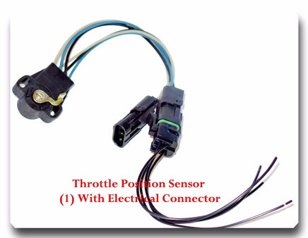 Throttle Position Sensor W/ (1) connector Fits: JEEP Cherokee Comanche Wagoneer