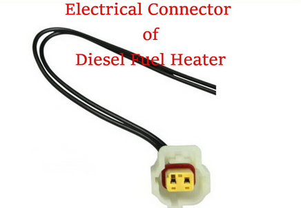 Electrical Connector of  Diesel Fuel Heater DFH103 Fits Ford V8 7.3L 1998-2003