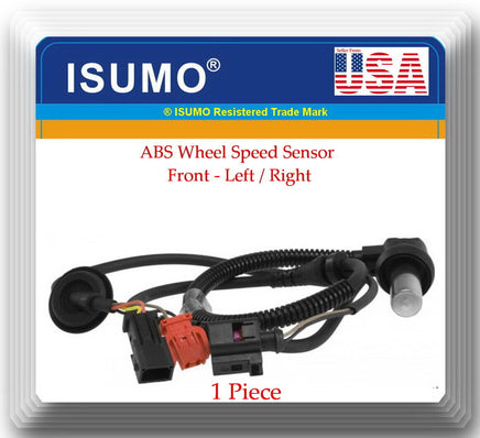 1 X ABS Wheel Speed Sensor Front L/R Fits: Audi A4 S4 2000-2001 Passat 2000-2005