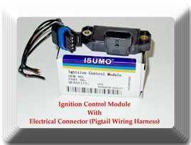 Ingnition Control Module W/Electrical Connector Fits:GM 1994-1995 V8 5.7L