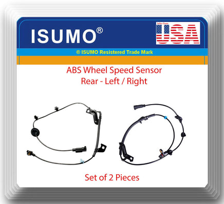 Set of 2 Wheel Speed Sensor Rear Left & Right Fits Mitsubishi Lancer Outlander 