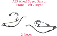 2x ABS Wheel Speed Sensor + Connector Front L/RFor RX330 RX350 RX400h Highlander