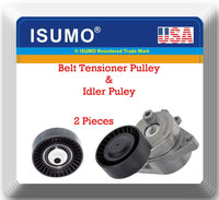 Belt Tensioner Assy & Idler Pulley Fit:BMW 323 325 328 330 525 528 530 X3 5 Z3 4