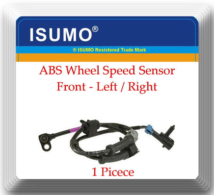 1x ABS Wheel Speed Sensor Front L or R W/Connectors Fits: Astro Safari 03-05 RWD